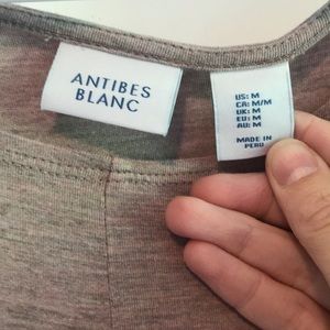 antibes blanc Tops - Antibes Blanc Twist Front Top antibes blanc Tops - Antibes Blanc Twist Front Top